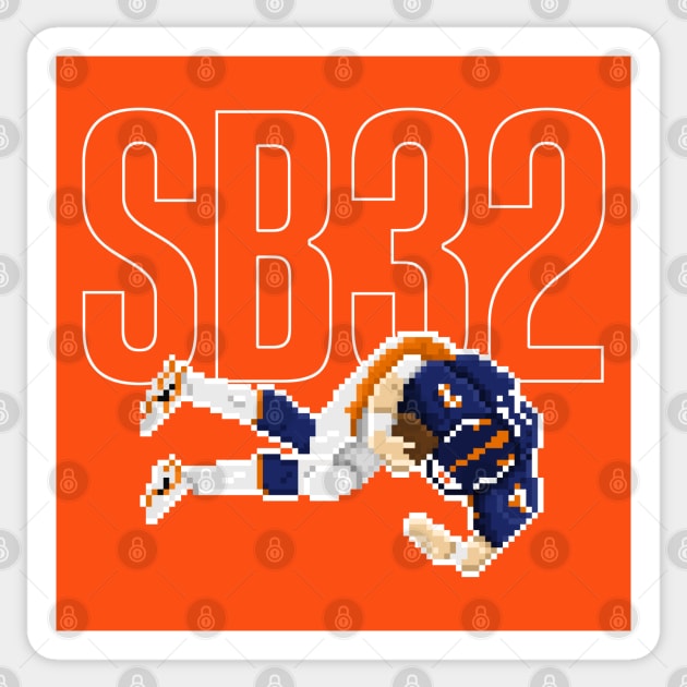 SB 32 - The Helicopter Run Sticker by rokrjon